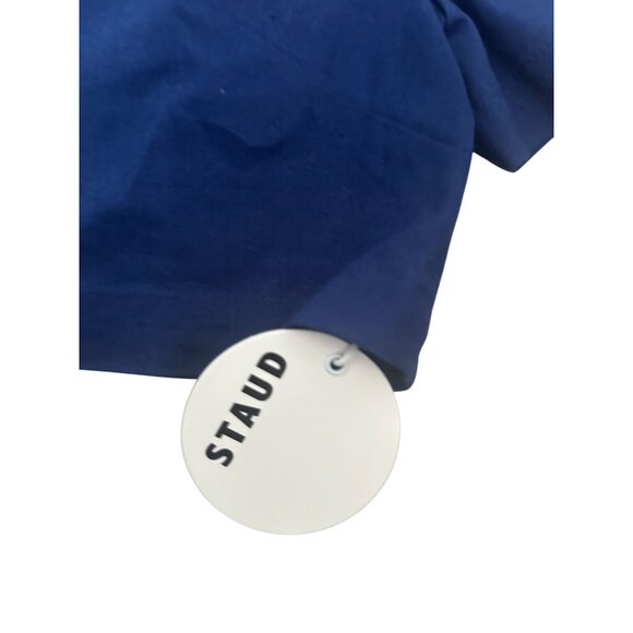 STAUD Tango Navy Blue Crop Short Sleeve Top Size XS NEW NWT - Picture 6 of 8